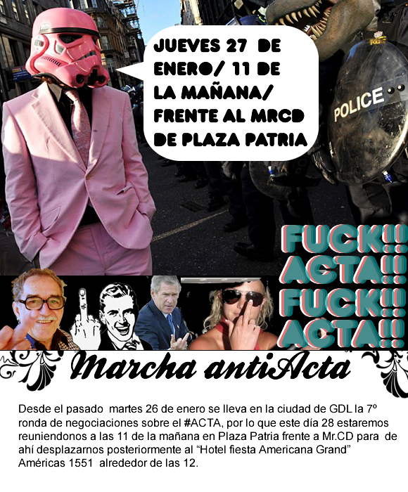 actúa | STOP ACTA: Escúchen a la gente